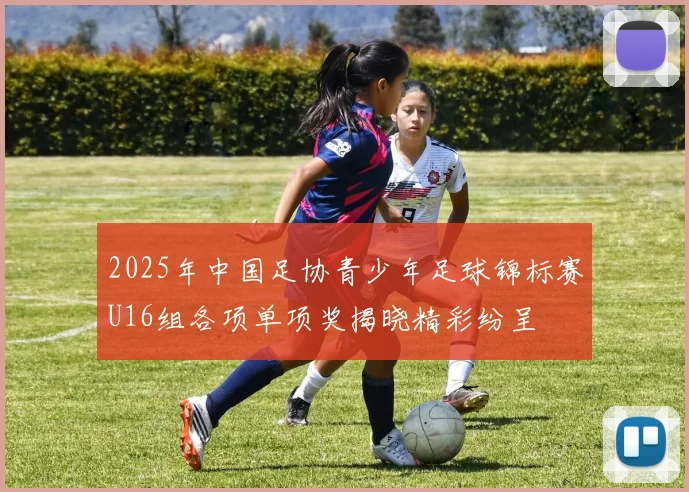 2025年中国足协青少年足球锦标赛U16组各项单项奖揭晓精彩纷呈