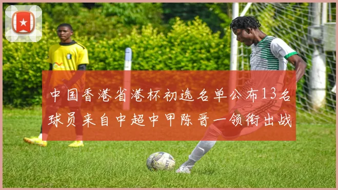 中国香港省港杯初选名单公布13名球员来自中超中甲陈晋一领衔出战